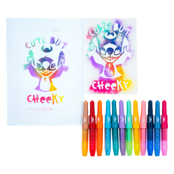 Set de dessin avec stylos pulvérisateur Stitch