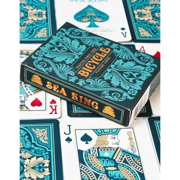 Jeu de 54 cartes Bicycle Sea King