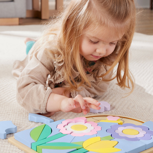 Puzzle en bois Fleurs