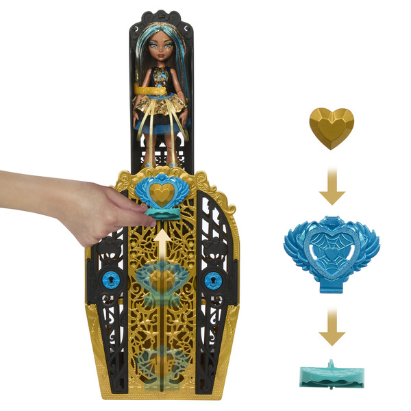 Coffret Casier Secret Skulltimates Secrets Monster High - Cleo De Nile