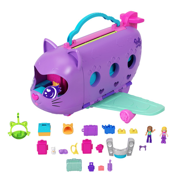 L avion chaton - Polly Pocket