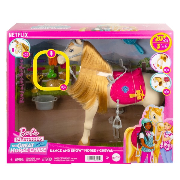 Cheval interactif à fonctions - Barbie Mysteries The Great Horse Chase