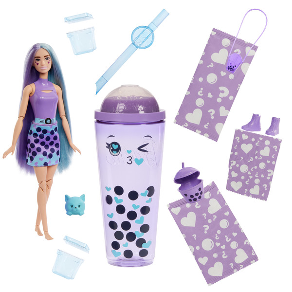 Poupée Barbie Pop Reveal Bubble Tea - Lait De Taro