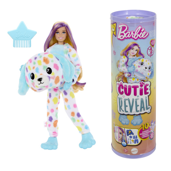 Poupée Barbie Cutie Reveal - Dalmatien Multicolore