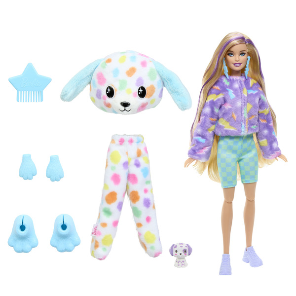 Poupée Barbie Cutie Reveal - Dalmatien Multicolore