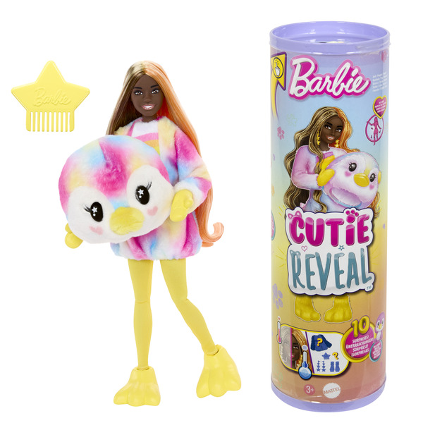 Poupée Barbie Cutie Reveal - Pingouin Multicolore