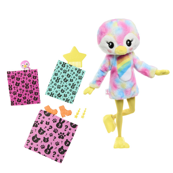 Poupée Barbie Cutie Reveal - Pingouin Multicolore