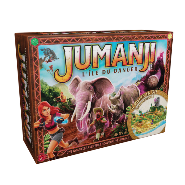 Jeu Jumanji L'Ile du Danger Plateau 3D