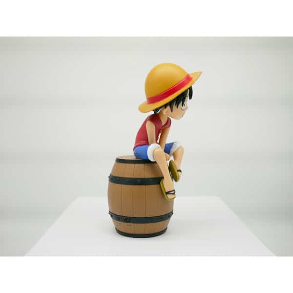 Réveil lumineux One Piece - Luffy sur tonneau