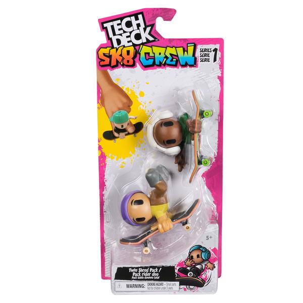 Tech Deck - Pack de 2 SK8 Crew