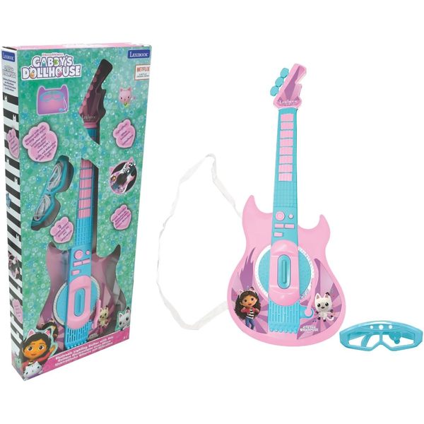 Guitare électronique lumineuse avec micro Gabby et la Maison magique