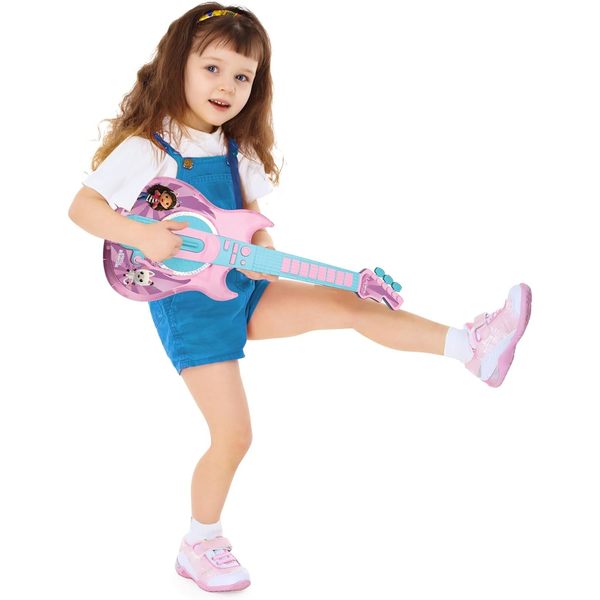 Guitare électronique lumineuse avec micro Gabby et la Maison magique