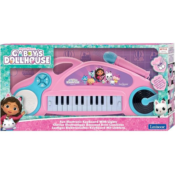 Piano électronique avec micro Gabby et la Maison magique