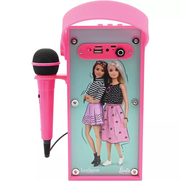 Enceinte LED bluetooth avec micro - Barbie