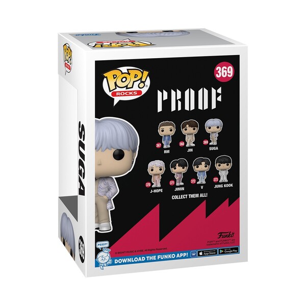 Figurine Funko Pop! Rocks - BTS -  Suga n°369