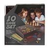 Coffret 10 jeux de société en bois