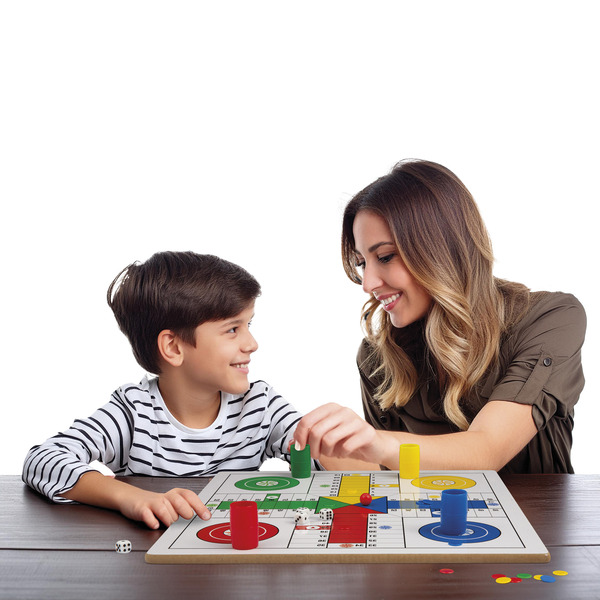 Jeu de l’oie et des petits chevaux 2 en 1