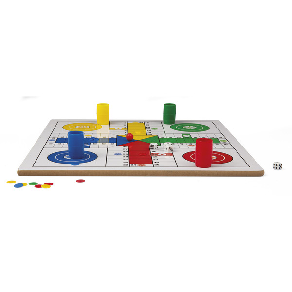 Jeu de l’oie et des petits chevaux 2 en 1