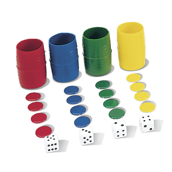 Jeu de l’oie et des petits chevaux 2 en 1