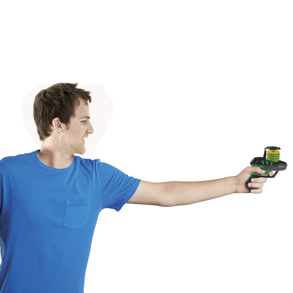 Pistolet avec disques en mousse