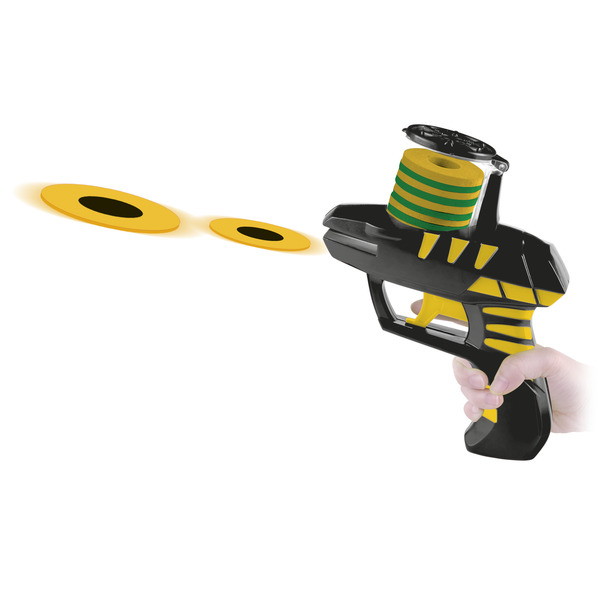 Pistolet avec disques en mousse