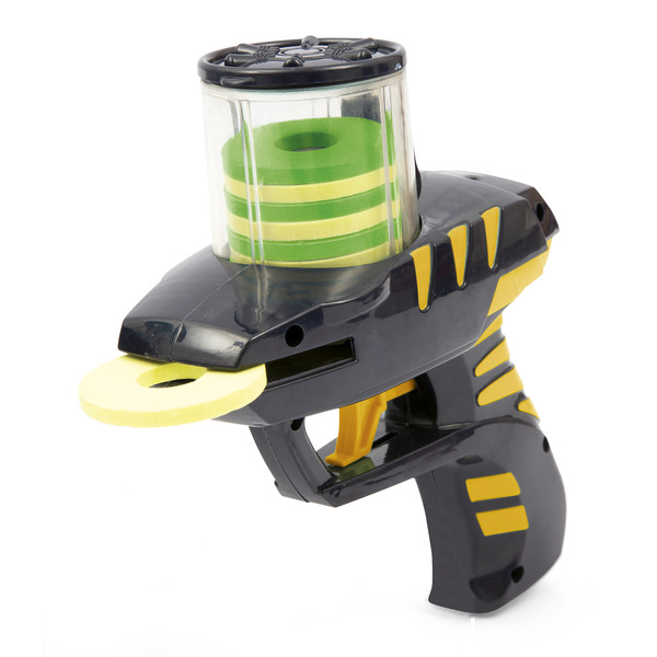Pistolet avec disques en mousse