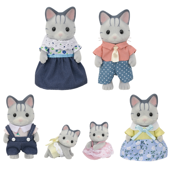 Sylvanian Families - 5812 - La famille chat pêcheur