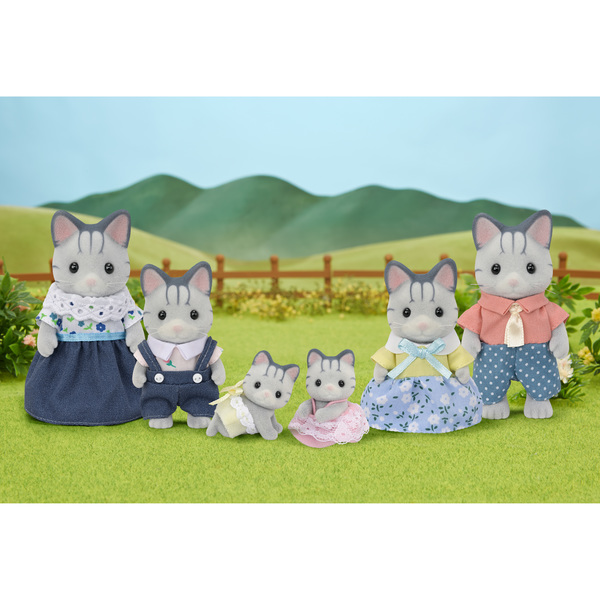 Sylvanian Families - 5812 - La famille chat pêcheur