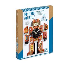 Horloge Robot à créer - Do It Yourself
