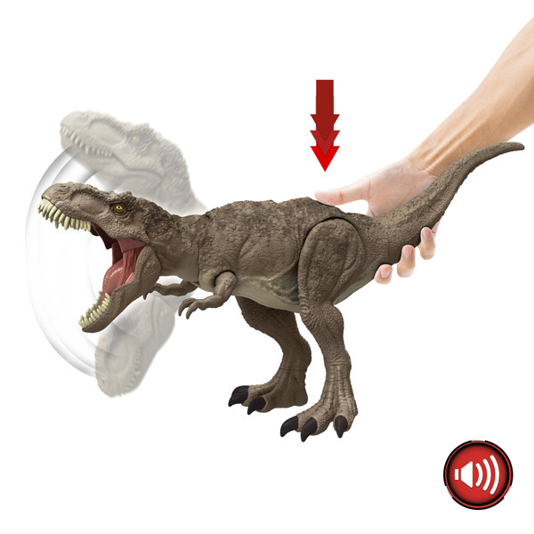 Figurine T-Rex Attaque Suprême - Jurassic World