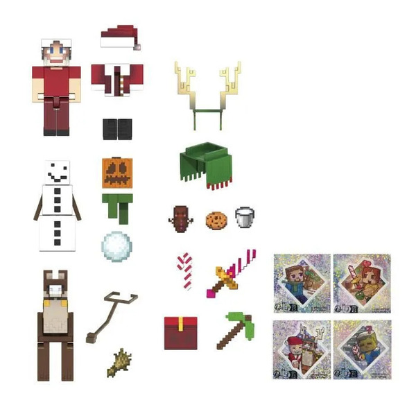 Minecraft Calendrier de l’Avent Figurines