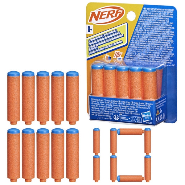 Recharge 10 fléchettes Nerf N Series N1