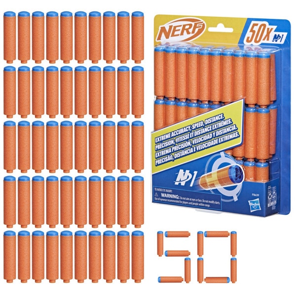 Recharge 50 fléchettes Nerf N Series N1