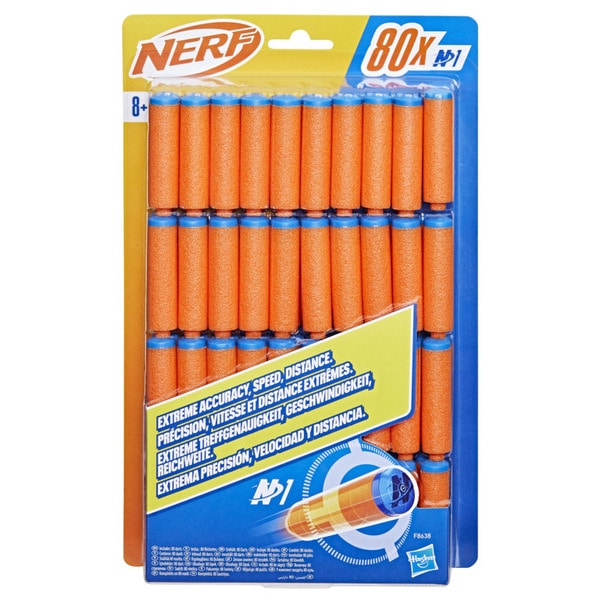 Recharge 80 fléchettes Nerf N Series N1