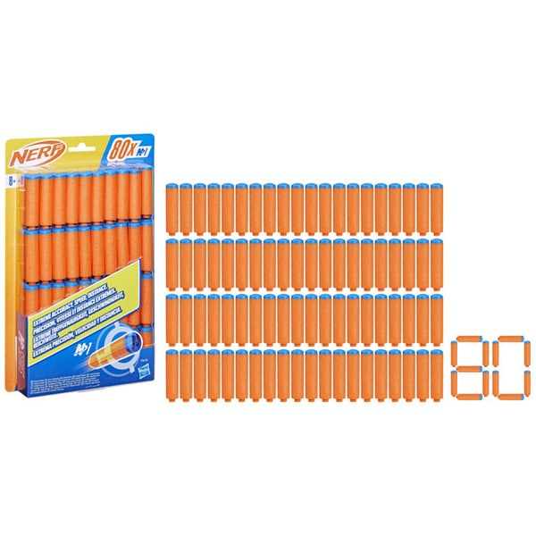 Recharge 80 fléchettes Nerf N Series N1