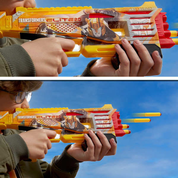 Pistolet Nerf Transformers Bumblebee