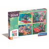 Coffret 4 puzzles Stitch