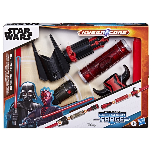 Pack 2 sabres laser Méchants du côté obscur Star Wars Lightsaber Forge 