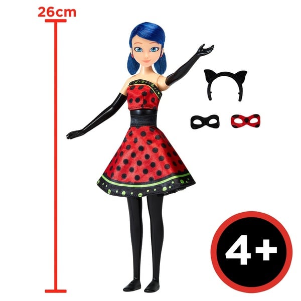 Poupée Ladybug transformation 26 cm - Miraculous