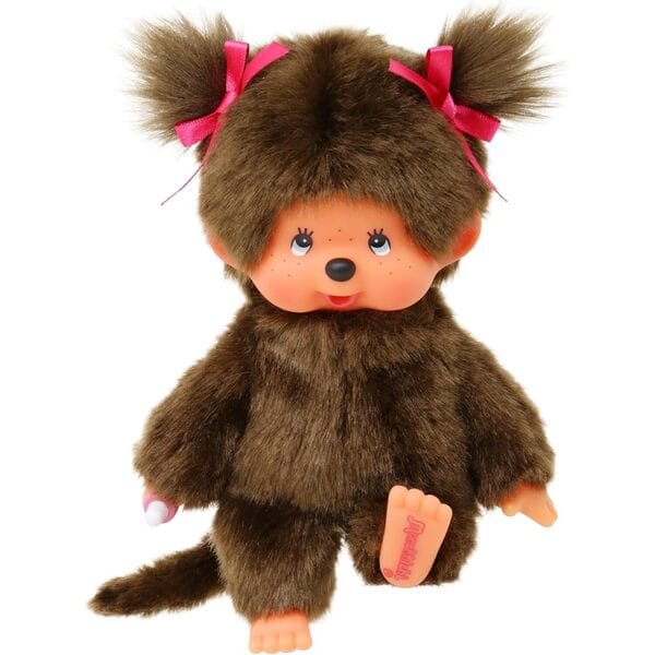 Peluche Monchhichi Original Fille 20 cm