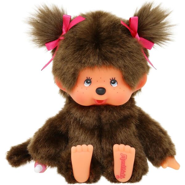 Peluche Monchhichi Original Fille 20 cm