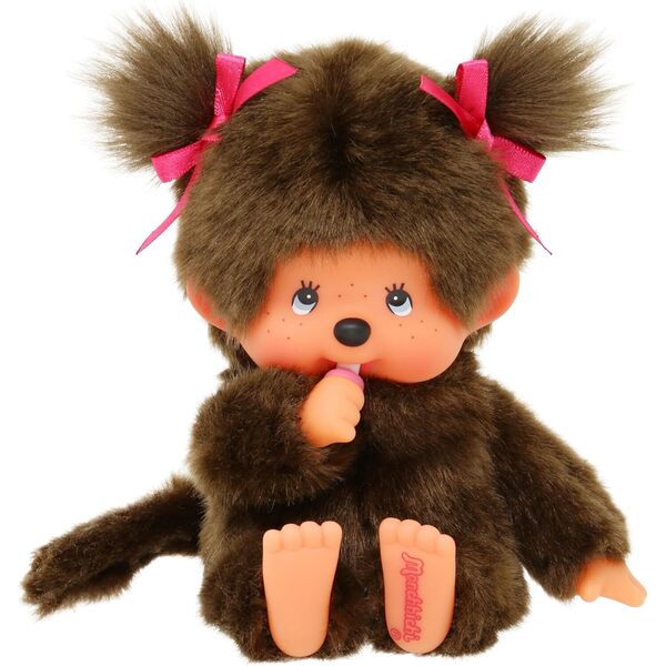 Peluche Monchhichi Original Fille 20 cm