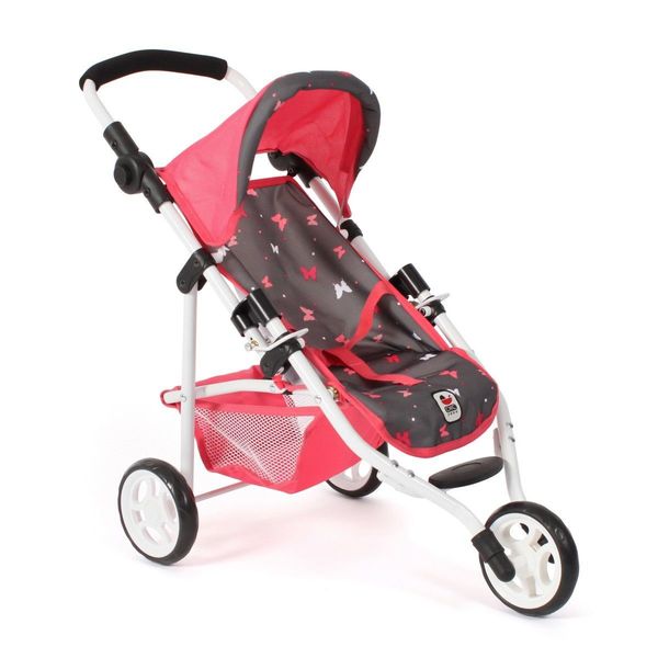 Poussette jogging 3 roues Lola corail