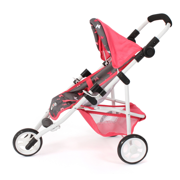 Poussette jogging 3 roues Lola corail