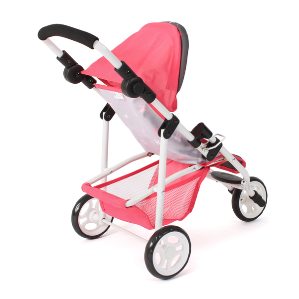 Poussette jogging 3 roues Lola corail