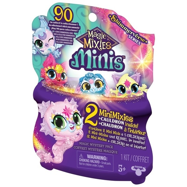 Pack de 2 mini figurines Magic Mixies (modèle aléatoire)