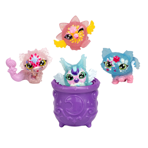 Pack de 4 mini figurines Magic Mixies (modèle aléatoire)