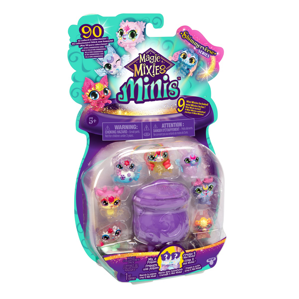 Pack de 9 mini figurines Magic Mixies (modèle aléatoire)