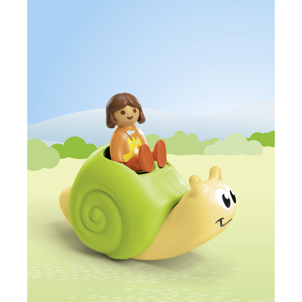 71699 - Playmobil Junior - Enfant avec escargot à bascule