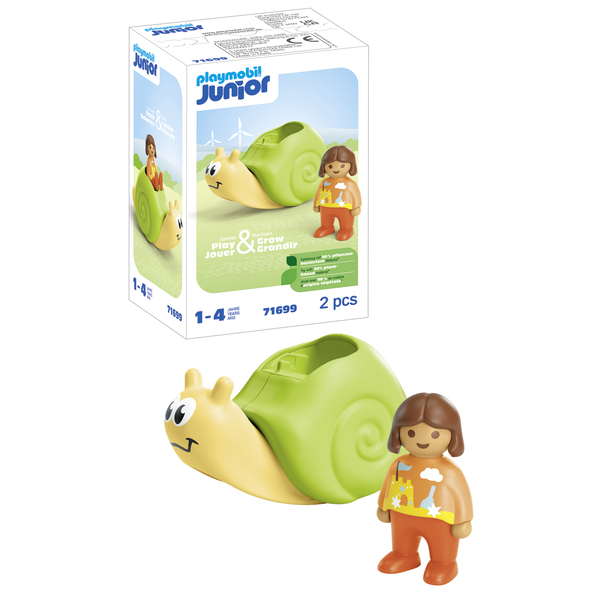 71699 - Playmobil Junior - Enfant avec escargot à bascule